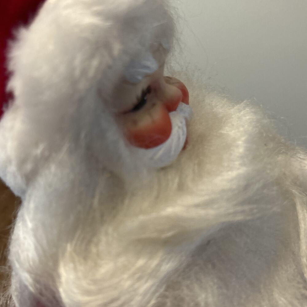 VTG Santa Claus Christmas Decor 15” Great Condition - Picture 12 of 12